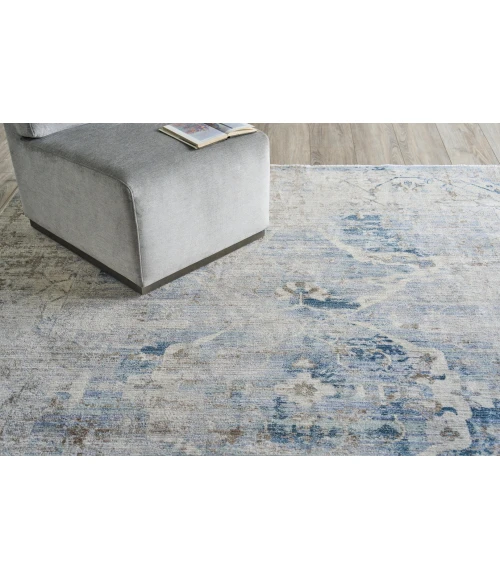 Exquisite Rugs Vintage Looms Light Blue/Beige 56731X16 1ft.X1ft.6in. Rect. Rug