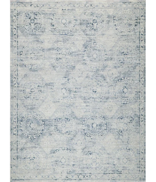 Exquisite Rugs Vintage Looms Light Blue/Blue 56742X3 2ft.X3ft. Rect. Rug
