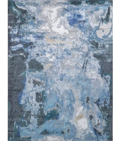 Exquisite Rugs Cosmo Blue/Silver/Dark Gray 57061X16 1ft.X1ft.6in. Rect. Rug
