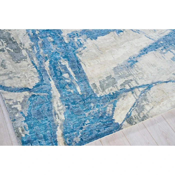 Exquisite Rugs Floor Art Ivory/Light Blue 570812X15 12ft.X15ft. Rect. Rug
