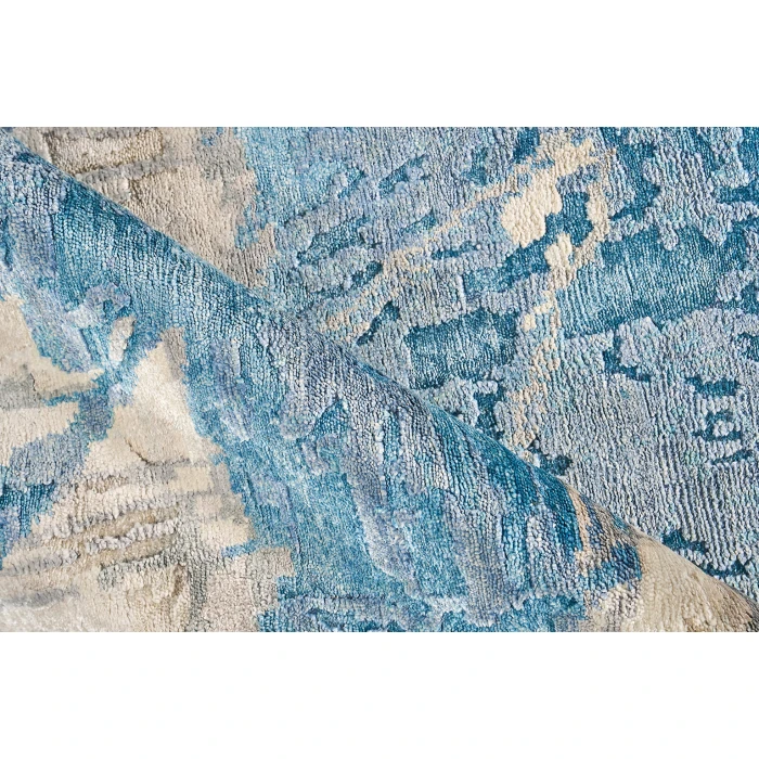 Exquisite Rugs Floor Art Ivory/Light Blue 570812X15 12ft.X15ft. Rect. Rug