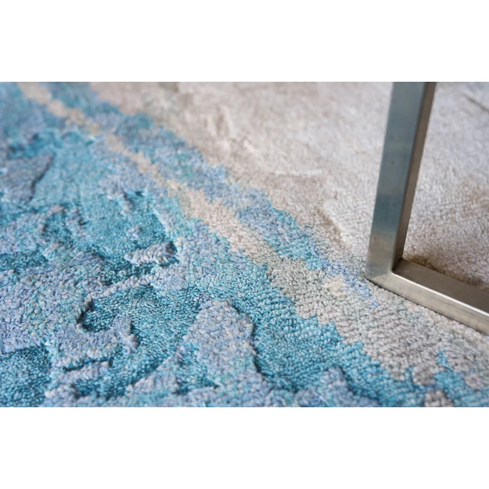 Exquisite Rugs Floor Art Ivory/Light Blue 570812X15 12ft.X15ft. Rect. Rug
