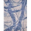Exquisite Rugs Floor Art Ivory/Dark Blue 57091X16 1ft.X1ft.6in. Rect. Rug