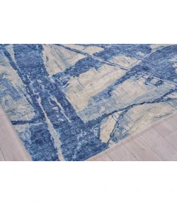 Exquisite Rugs Floor Art Ivory/Dark Blue 57099X12 9ft.X12ft. Rect. Rug