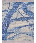 Exquisite Rugs Floor Art Ivory/Dark Blue 57091X16 1ft.X1ft.6in. Rect. Rug