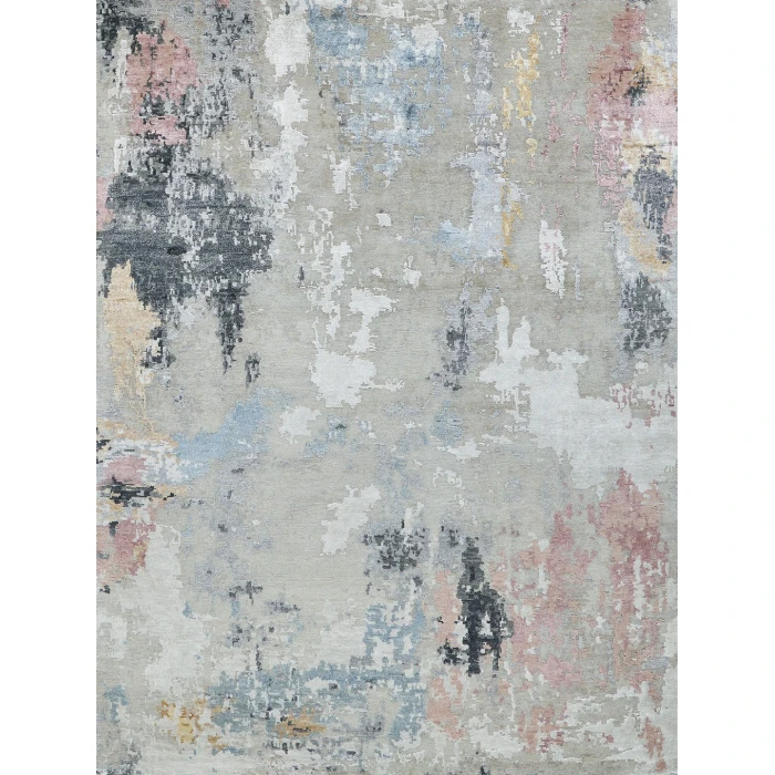 Exquisite Rugs Cosmo Silver/Blue/Beige 571910X14 10ft.X14ft. Rect. Rug