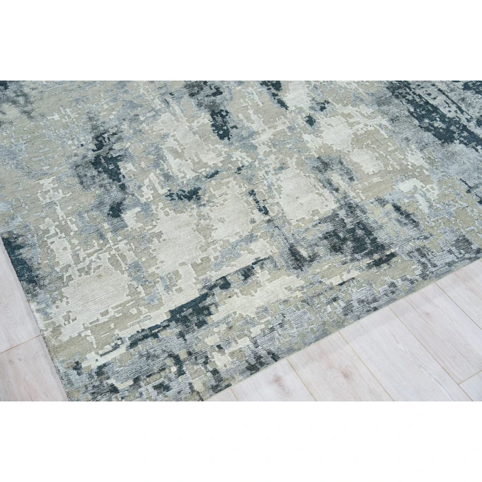 Exquisite Rugs Cosmo Gray/Charcoal 57491X16 1ft.X1ft.6in. Rect. Rug