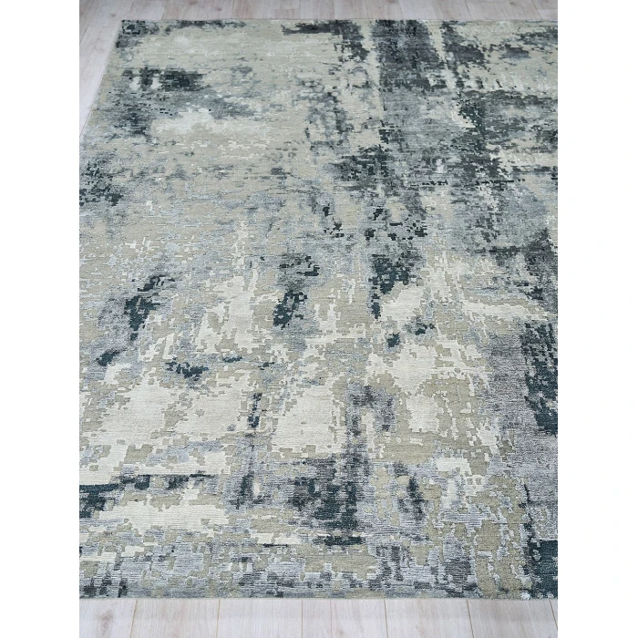 Exquisite Rugs Cosmo Gray/Charcoal 57491X16 1ft.X1ft.6in. Rect. Rug