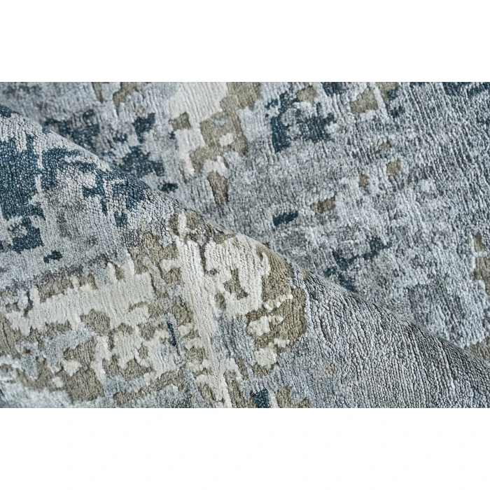 Exquisite Rugs Cosmo Gray/Charcoal 57491X16 1ft.X1ft.6in. Rect. Rug
