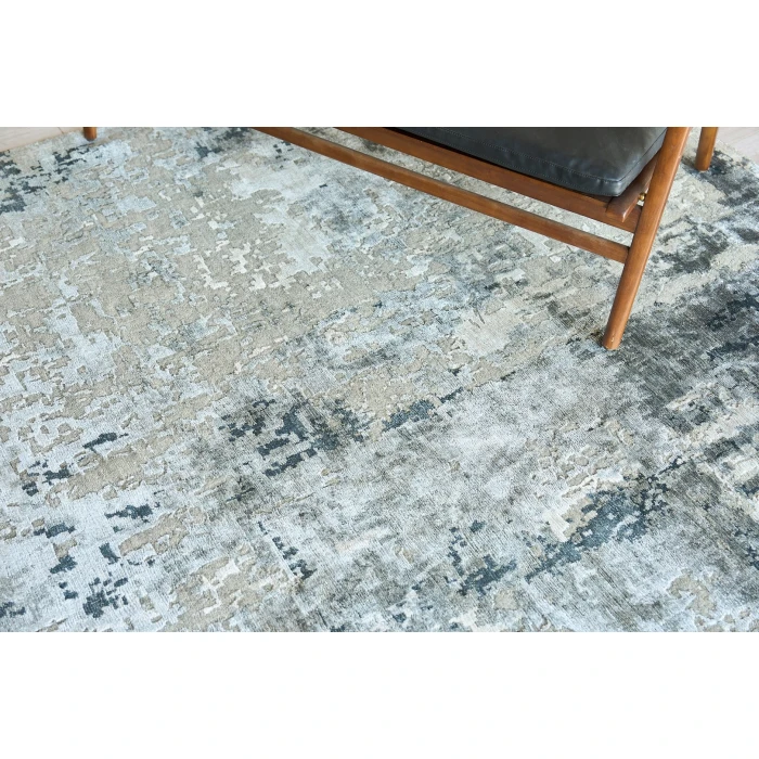 Exquisite Rugs Cosmo Gray/Charcoal 57491X16 1ft.X1ft.6in. Rect. Rug