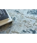Exquisite Rugs Cosmo Gray/Charcoal 57491X16 1ft.X1ft.6in. Rect. Rug