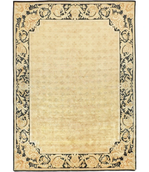 Exquisite Rugs Super Tibetan Gold/Black 58549X12 9ft.X12ft. Rect. Rug