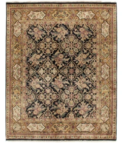 Exquisite Rugs Polonaise Black/Peach 585714X18 14ft.X18ft. Rect. Rug