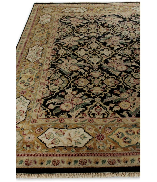 Exquisite Rugs Polonaise Black/Peach 585714X18 14ft.X18ft. Rect. Rug