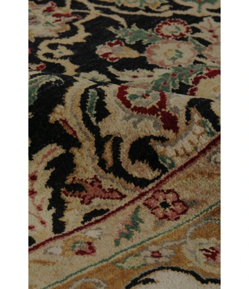 Exquisite Rugs Polonaise Black/Peach 585714X18 14ft.X18ft. Rect. Rug