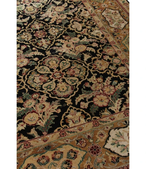 Exquisite Rugs Polonaise Black/Peach 585714X18 14ft.X18ft. Rect. Rug