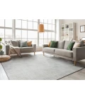 Exquisite Rugs Poliforma Charcoal 59261X16 1ft.X1ft.6in. Rect. Rug