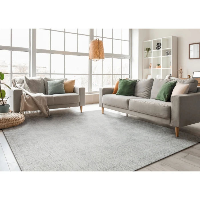 Exquisite Rugs Poliforma Charcoal 59261X16 1ft.X1ft.6in. Rect. Rug