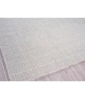 Exquisite Rugs Alpine Silver/Ivory 59666X9 6ft.X9ft. Rect. Rug