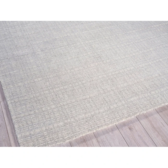 Exquisite Rugs Alpine Silver/Ivory 59666X9 6ft.X9ft. Rect. Rug