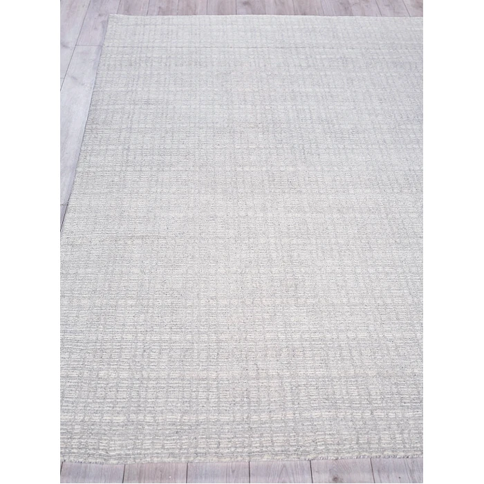 Exquisite Rugs Alpine Silver/Ivory 59666X9 6ft.X9ft. Rect. Rug