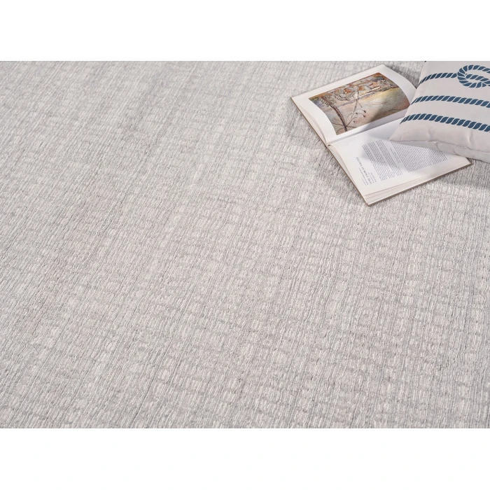 Exquisite Rugs Alpine Silver/Ivory 59666X9 6ft.X9ft. Rect. Rug