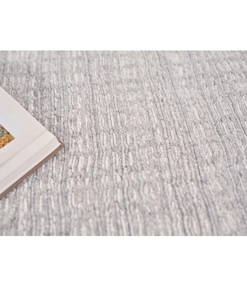 Exquisite Rugs Alpine Silver/Ivory 59666X9 6ft.X9ft. Rect. Rug