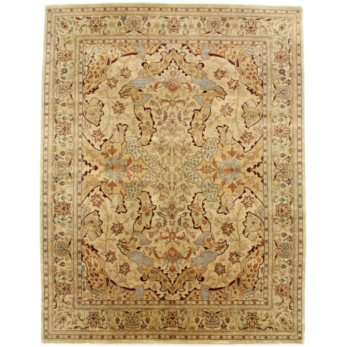 Exquisite Rugs Antique Weave Sultanabad Gold/Green 599012X15 12ft.X15ft. Rect. Rug