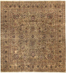 Exquisite Rugs Antique Weave Sultanabad Green 599115X20 15ft.X20ft. Rect. Rug