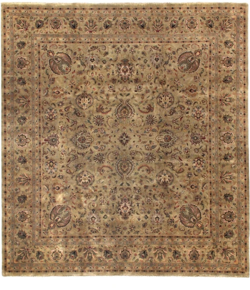 Exquisite Rugs Antique Weave Sultanabad Green 599115X20 15ft.X20ft. Rect. Rug