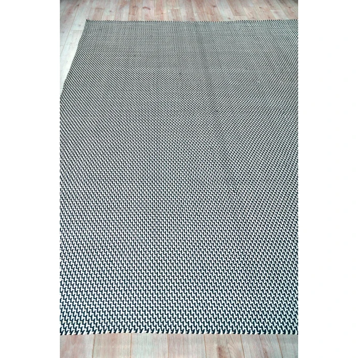 Exquisite Rugs Harbor White/Black 60432X3 2ft.X3ft. Rect. Rug