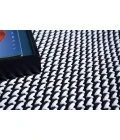 Exquisite Rugs Harbor White/Black 60432X3 2ft.X3ft. Rect. Rug
