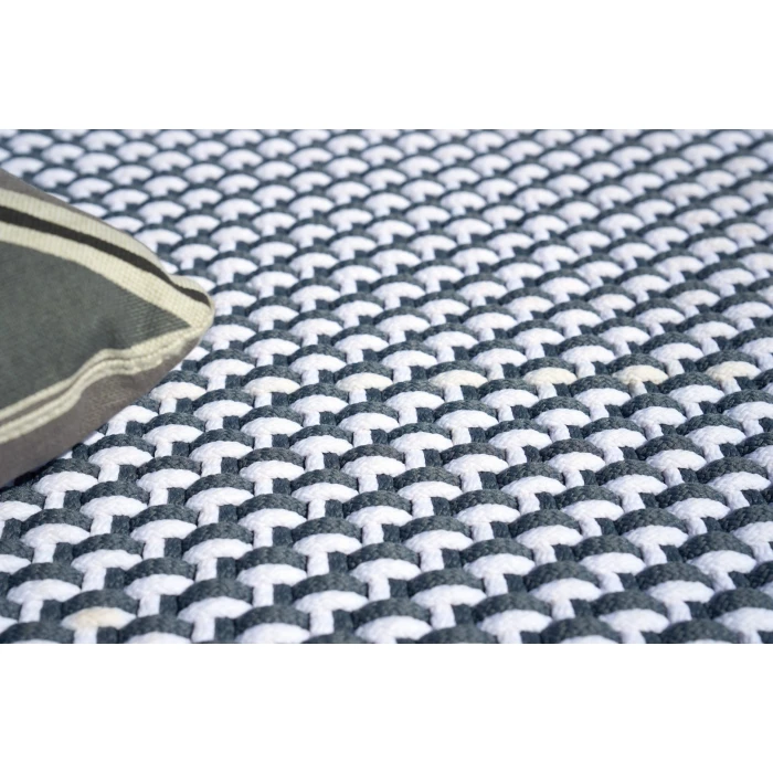 Exquisite Rugs Harbor White/Gray 60442X3 2ft.X3ft. Rect. Rug
