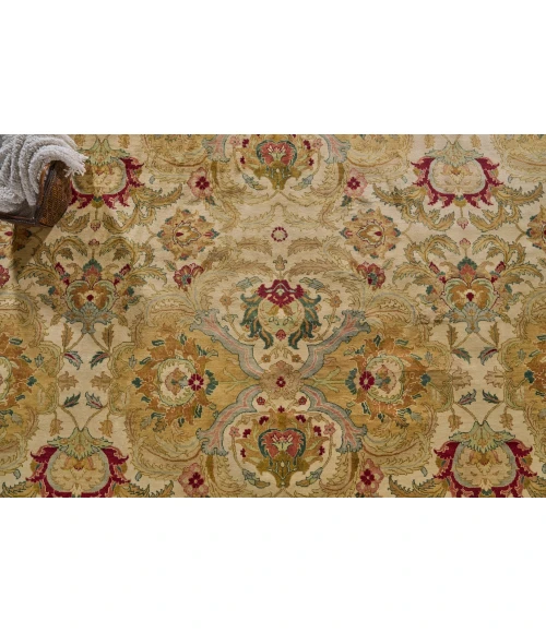 Exquisite Rugs Polonaise Ivory/Gold 606314X18 14ft.X18ft. Rect. Rug