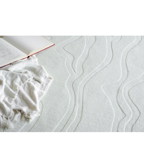 Exquisite Rugs Tempo Ivory 61771X16 1ft.X1ft.6in. Rect. Rug