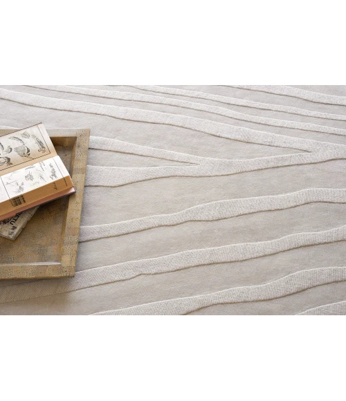 Exquisite Rugs Tempo Light Silver 61891X16 1ft.X1ft.6in. Rect. Rug
