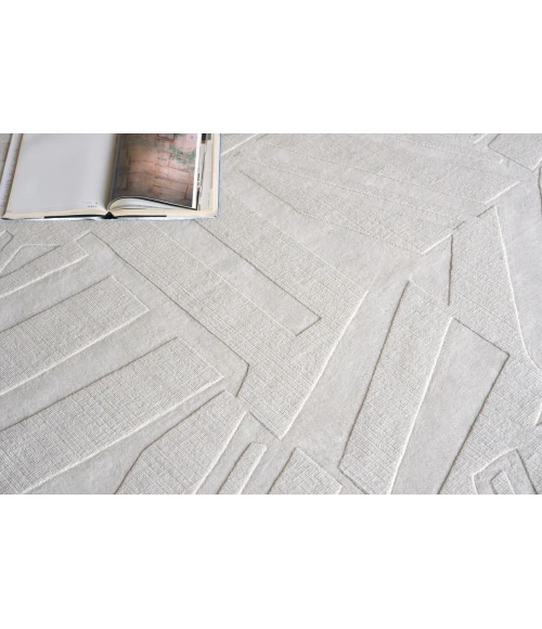 Exquisite Rugs Tempo Light Beige 61931X16 1ft.X1ft.6in. Rect. Rug