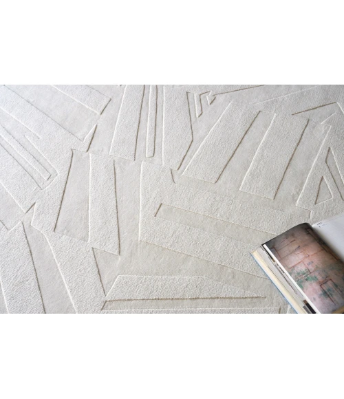 Exquisite Rugs Tempo Light Beige 61931X16 1ft.X1ft.6in. Rect. Rug