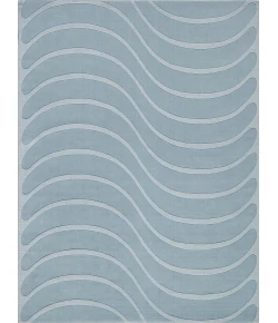 Exquisite Rugs Tempo Light Blue 62349X9 ROUND 9ft.X9ft. ROUND Round Rug