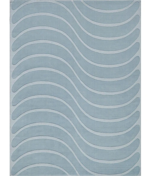 Exquisite Rugs Tempo Light Blue 62341X16 1ft.X1ft.6in. Rect. Rug