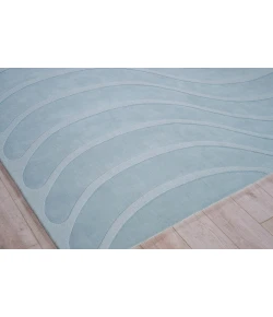 Exquisite Rugs Tempo Light Blue 62349X9 ROUND 9ft.X9ft. ROUND Round Rug