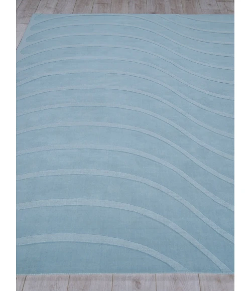Exquisite Rugs Tempo Light Blue 62341X16 1ft.X1ft.6in. Rect. Rug