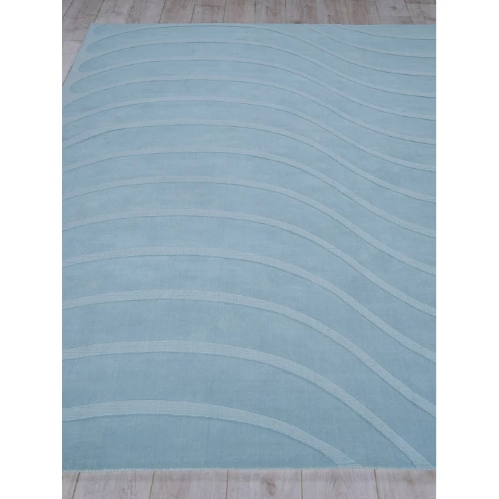 Exquisite Rugs Tempo Light Blue 62349X9 ROUND 9ft.X9ft. ROUND Round Rug