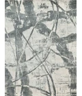 Exquisite Rugs Gianni Dark Gray/Silver 62431X16 1ft.X1ft.6in. Rect. Rug