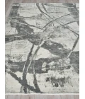 Exquisite Rugs Gianni Dark Gray/Silver 62431X16 1ft.X1ft.6in. Rect. Rug