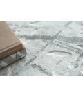 Exquisite Rugs Gianni Dark Gray/Silver 62431X16 1ft.X1ft.6in. Rect. Rug