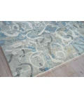 Exquisite Rugs Gianni Blues/Silver/Ivory 624610X14 10ft.X14ft. Rect. Rug