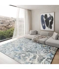 Exquisite Rugs Gianni Blues/Silver/Ivory 624610X14 10ft.X14ft. Rect. Rug