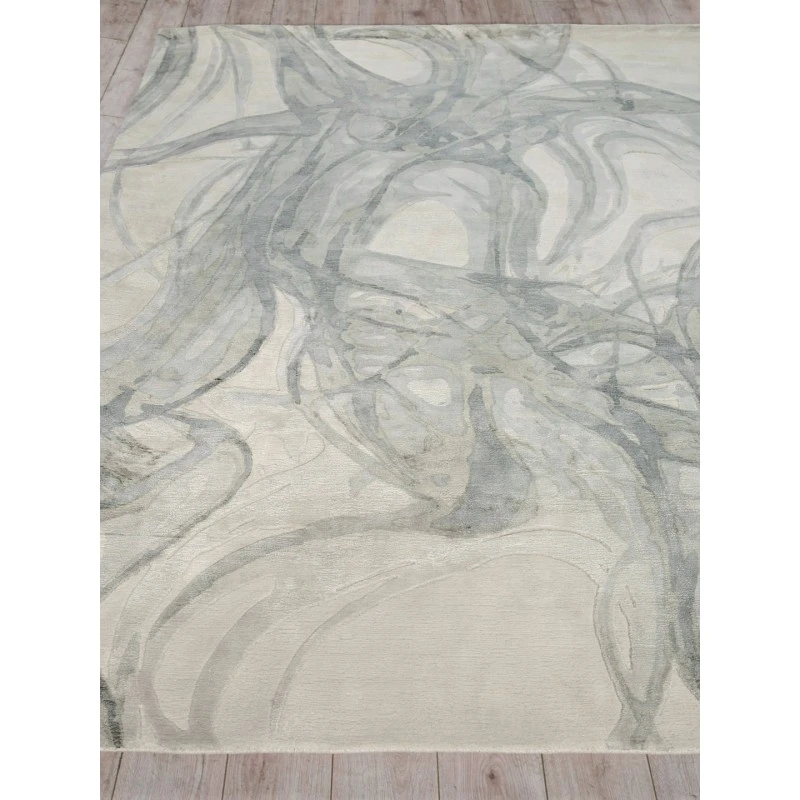 Exquisite Rugs Gianni Gray/Silver 62494X6 4ft.X6ft. Rect. Rug