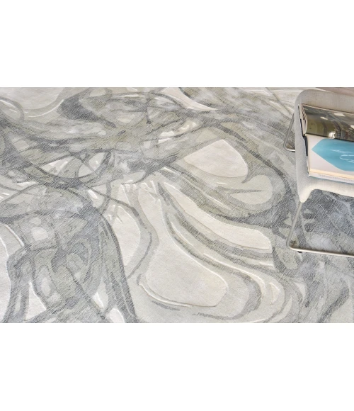 Exquisite Rugs Gianni Gray/Silver 624910X14 10ft.X14ft. Rect. Rug